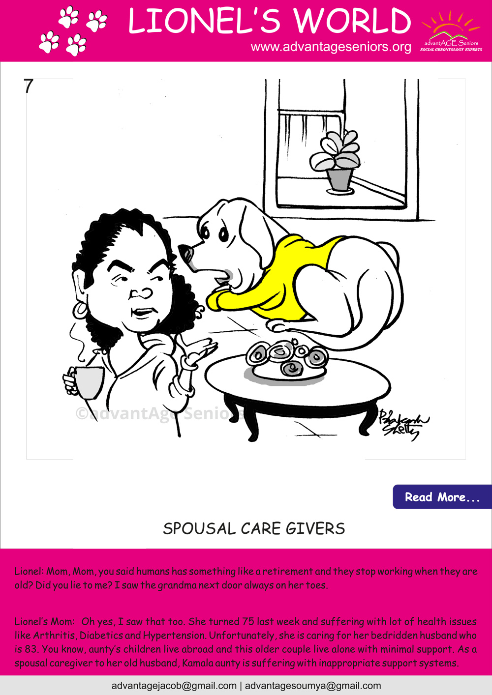 Spousal Care Givers - Elder Care Experts